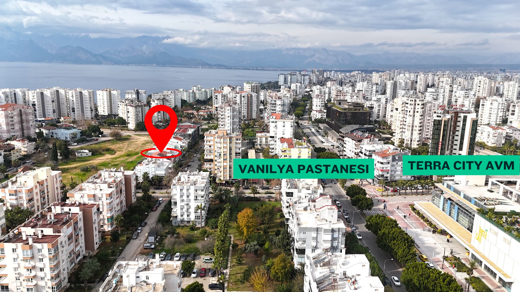 Fener Lara Muratpaşa Antalya 4+1 Kiralık Daire