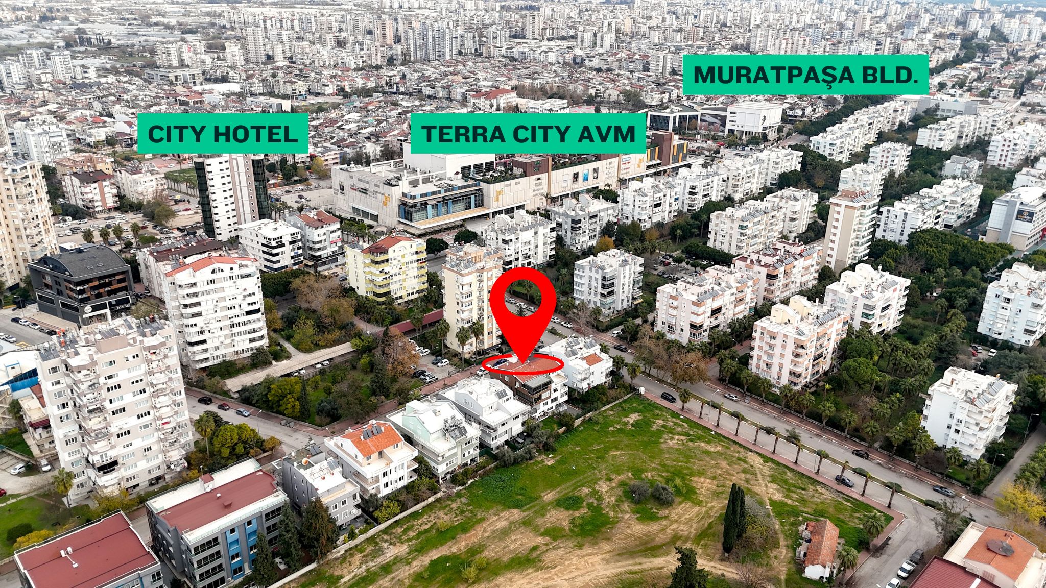 Fener Lara Muratpaşa Antalya 4+1 Kiralık Daire