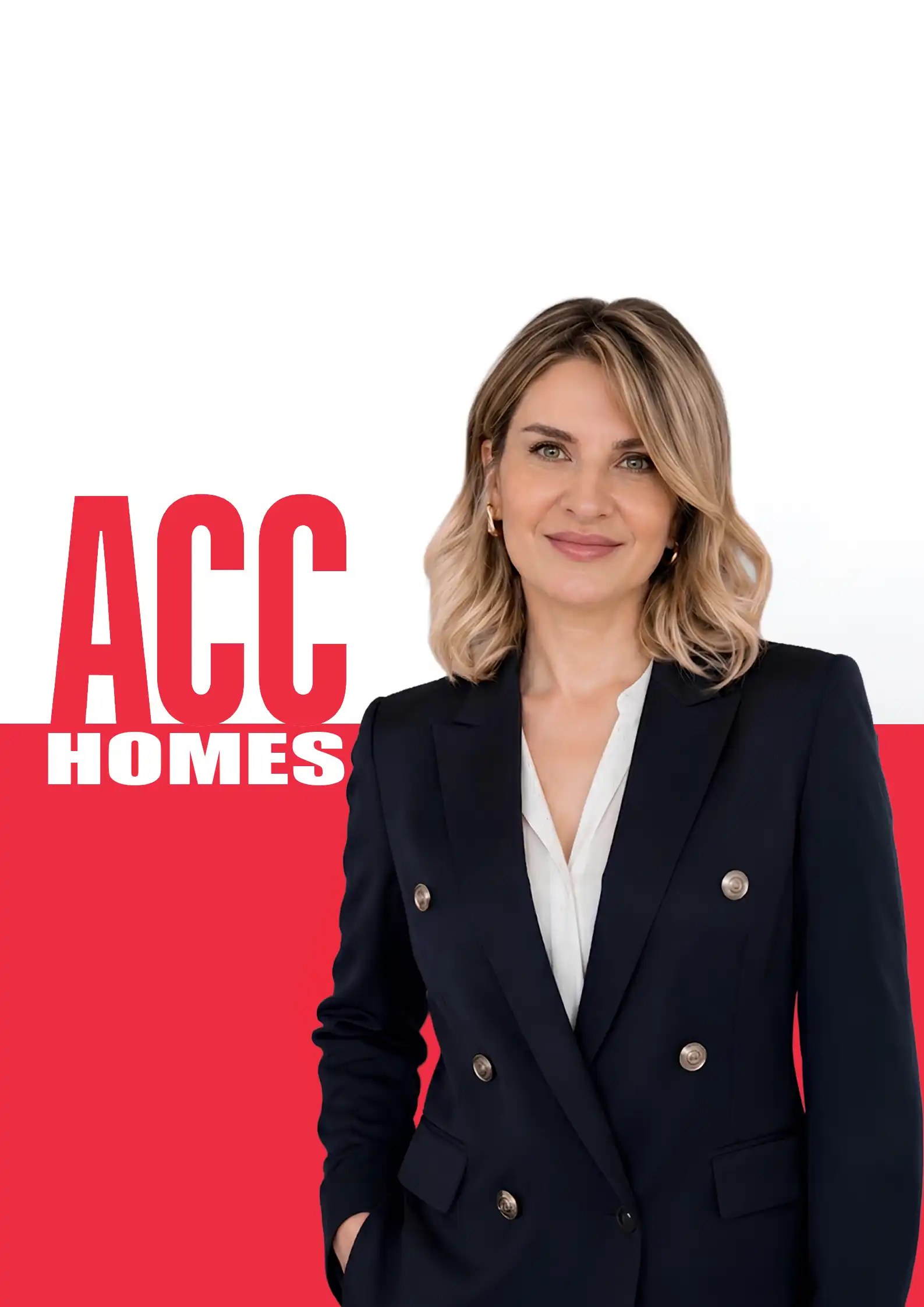ACC Homes Gayrimenkul Danışmanı Ebru Erdem portre fotoğrafı